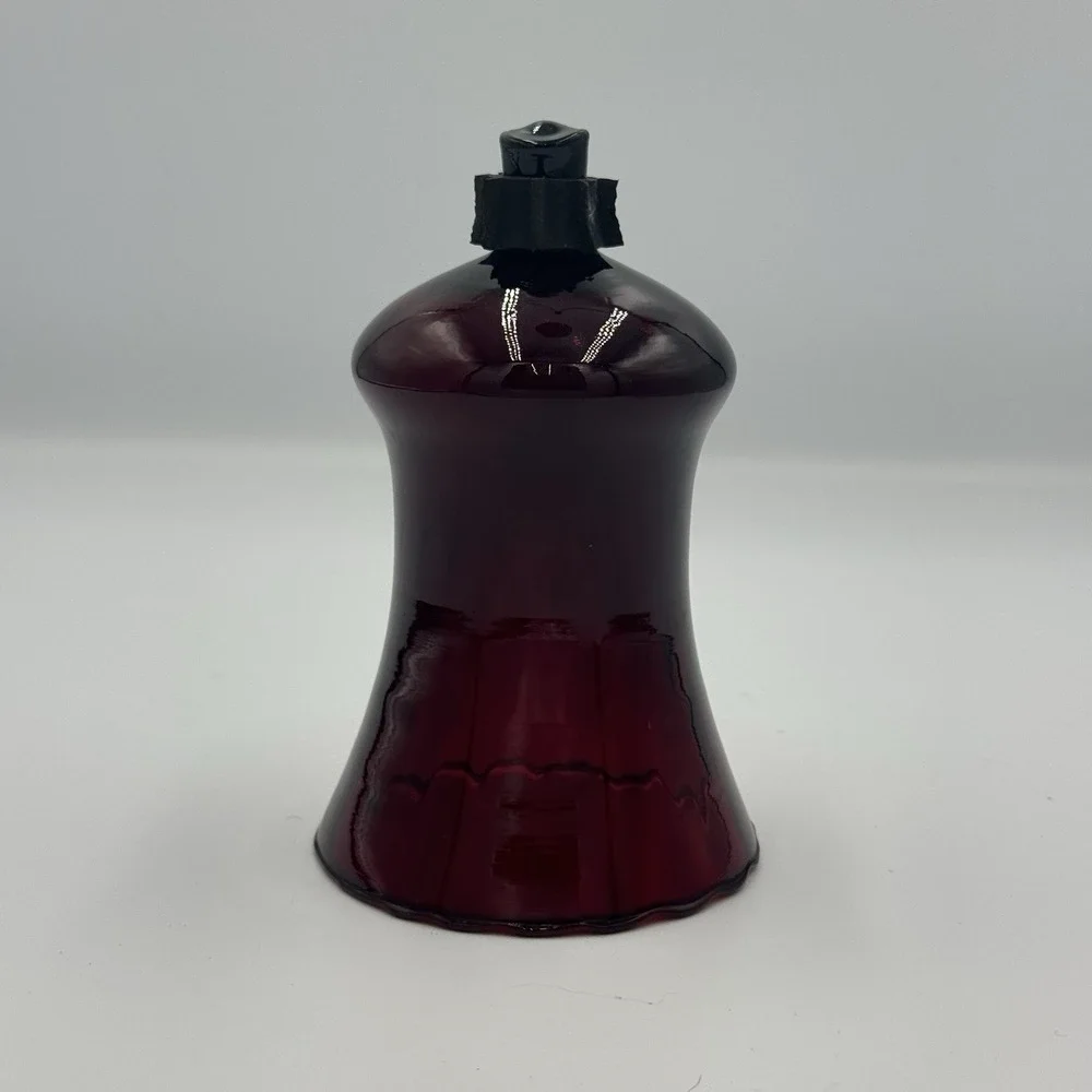 VTG Ruby Red Glass Tulip Shade 5